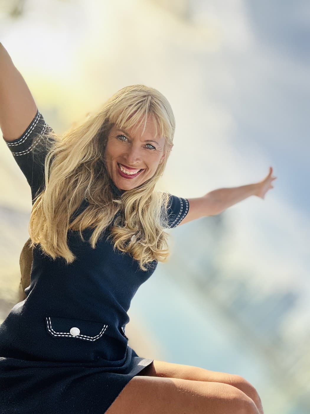 Carmen Drebinger, kraftvoll und voller Lebensfreude